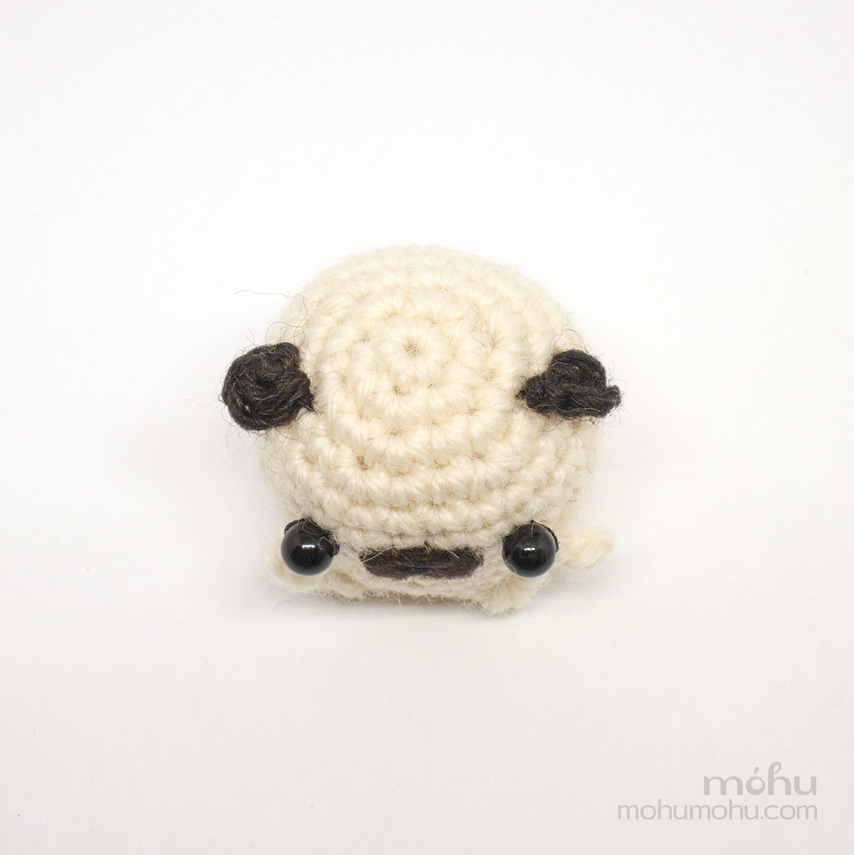 Mini Amigurumi Pug Crochet Pattern