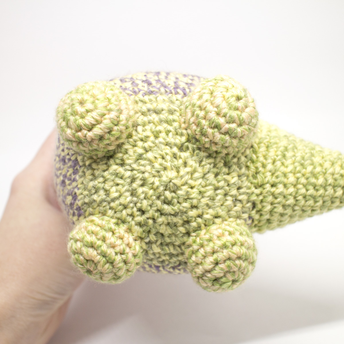 Amigurumi dinosaur crochet pattern