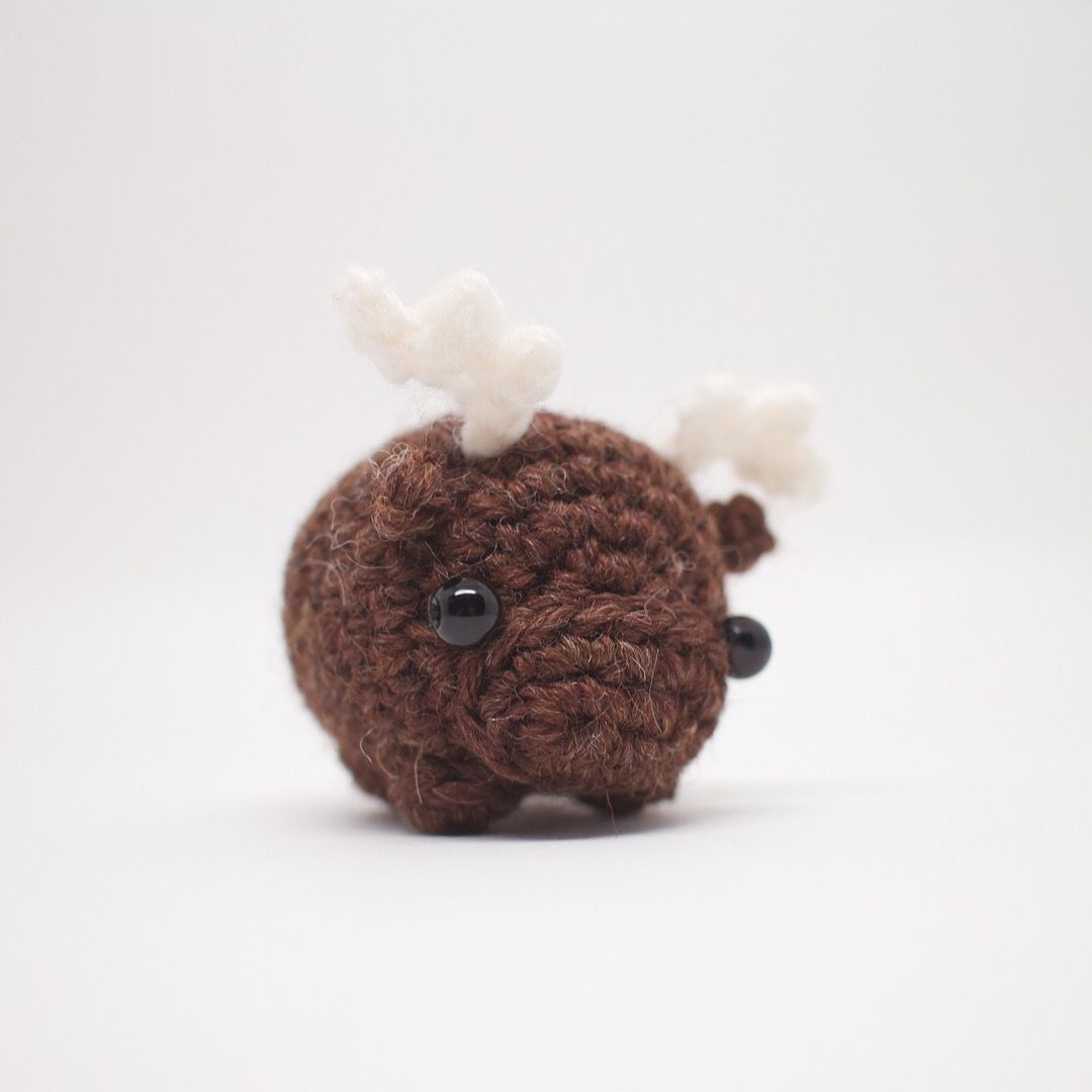 Mini Moose Crochet Amigurumi Pattern