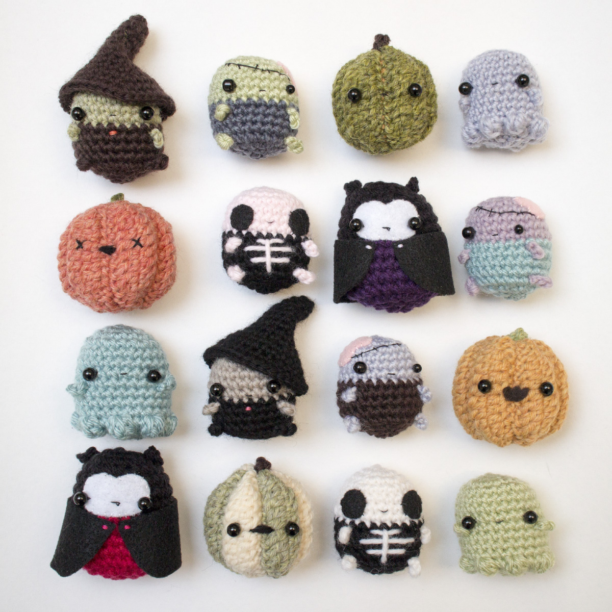 Halloween amigurumi pattern bundle