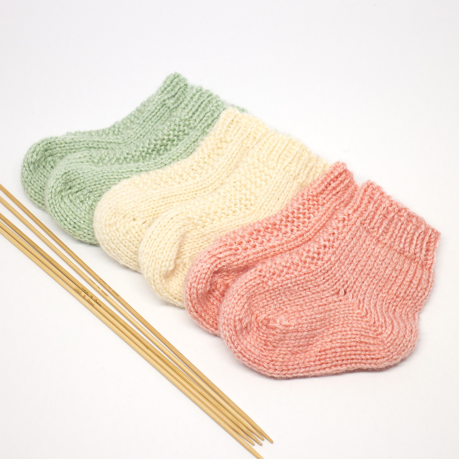 Knitting baby deals socks for beginners