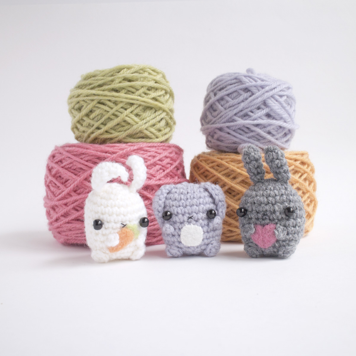 Mini Amigurumi Bunnies Crochet Pattern