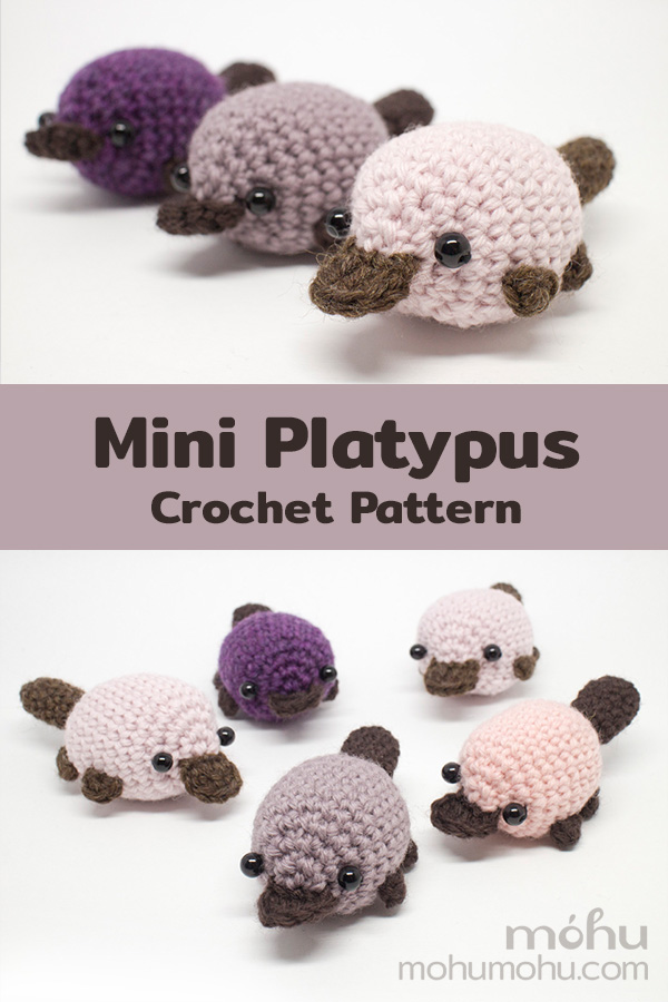 Mini Amigurumi Platypus Crochet Pattern