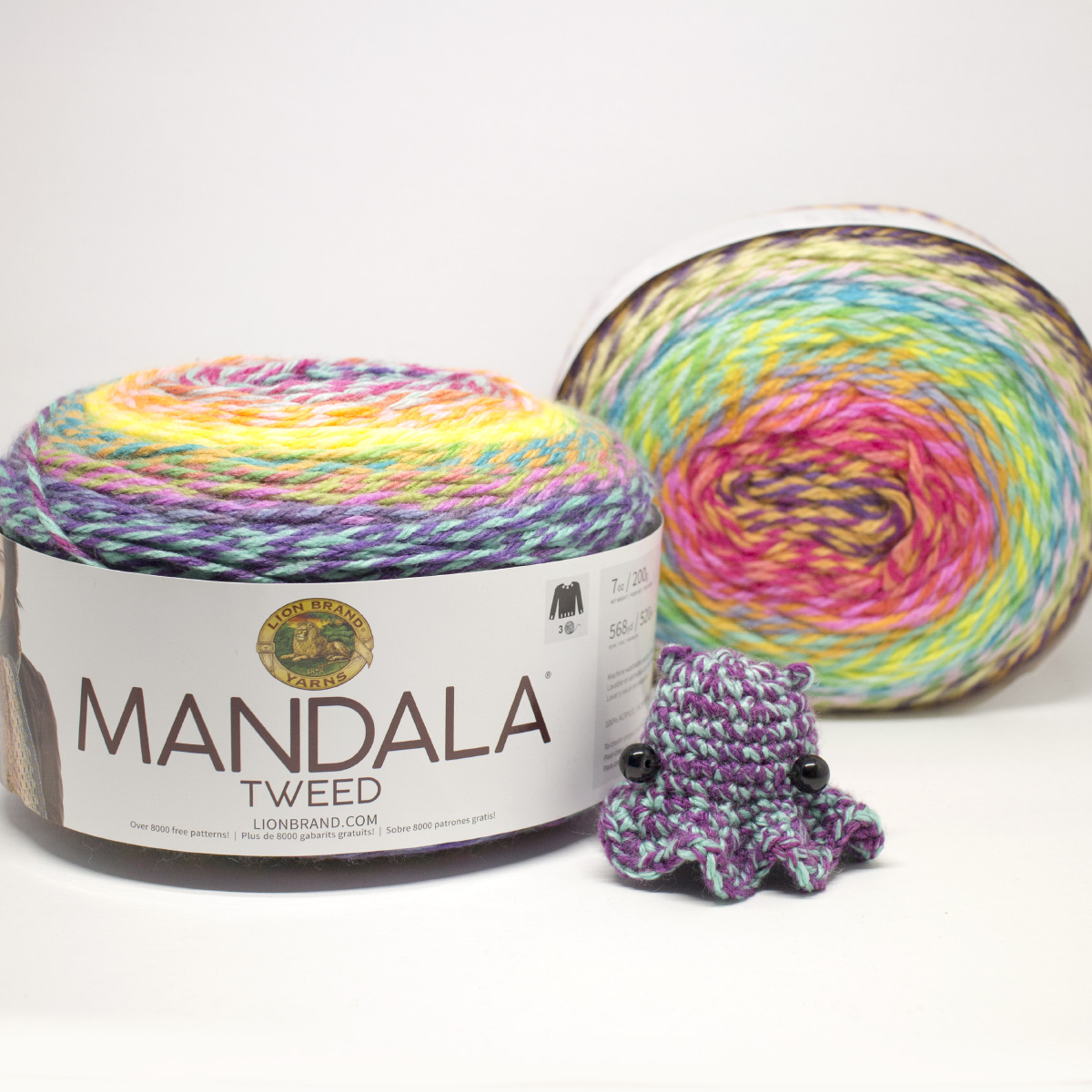 Lion Brand Mandala Tweed Yarn Review