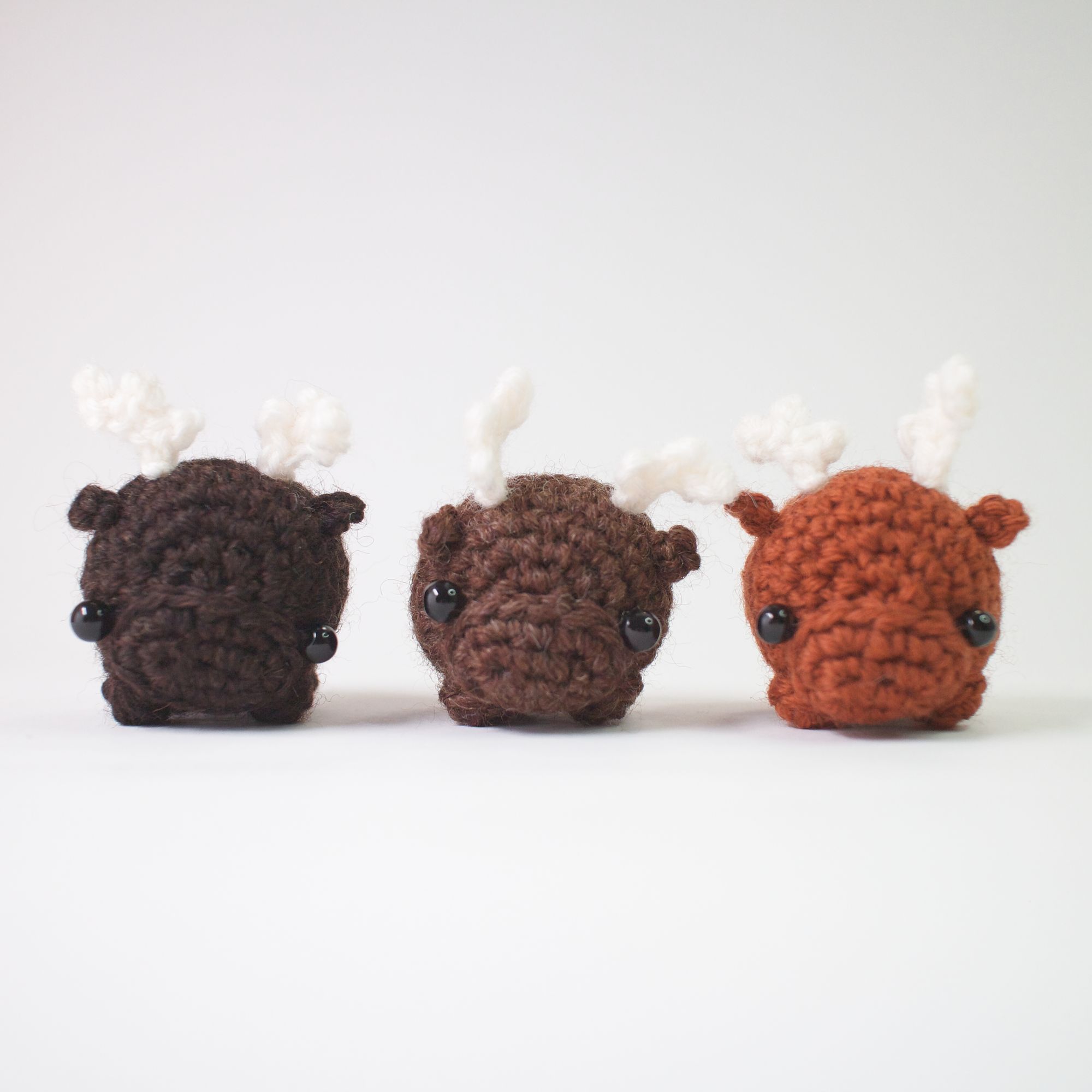 Mini Moose Crochet Amigurumi Pattern