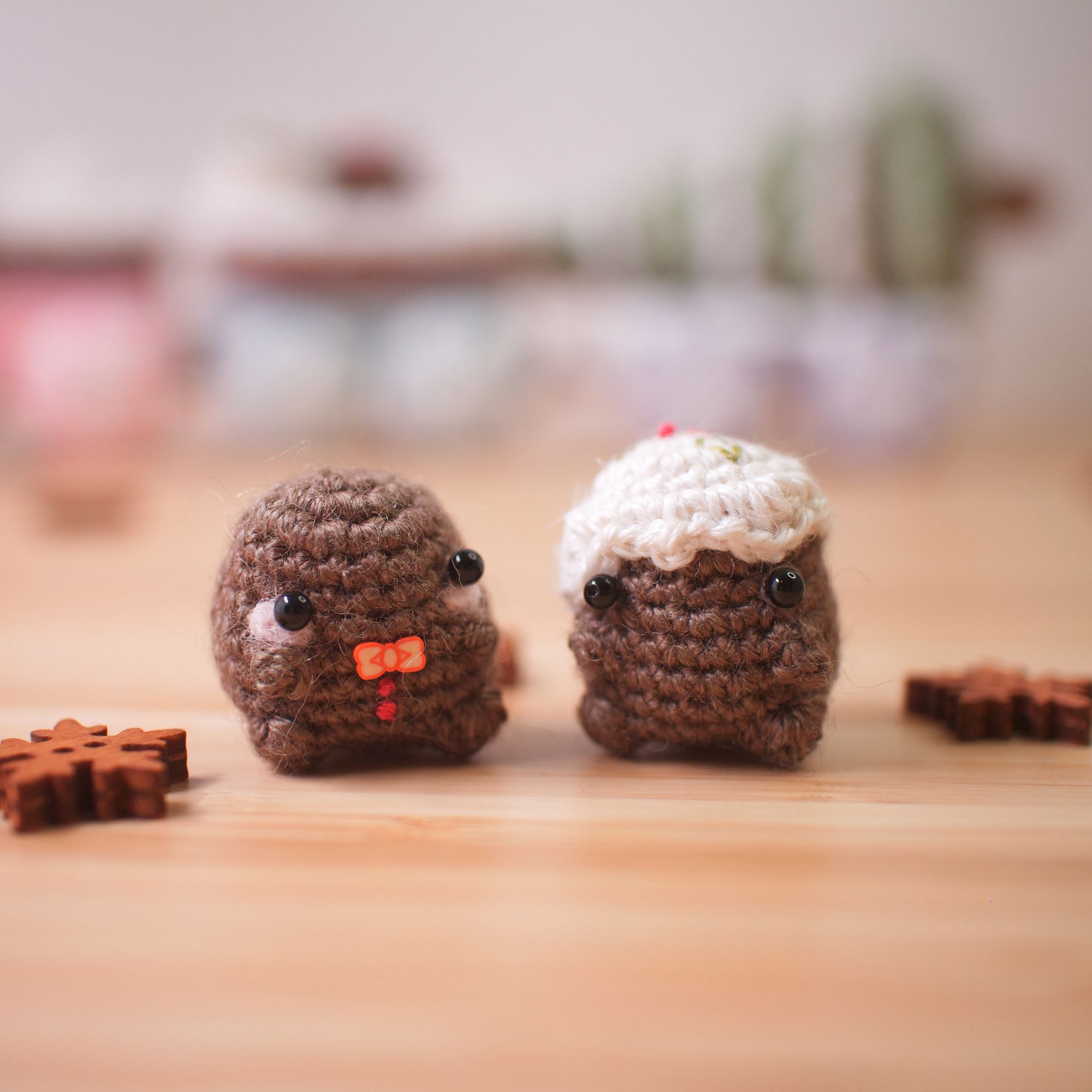 Mini Crochet Christmas Ornaments