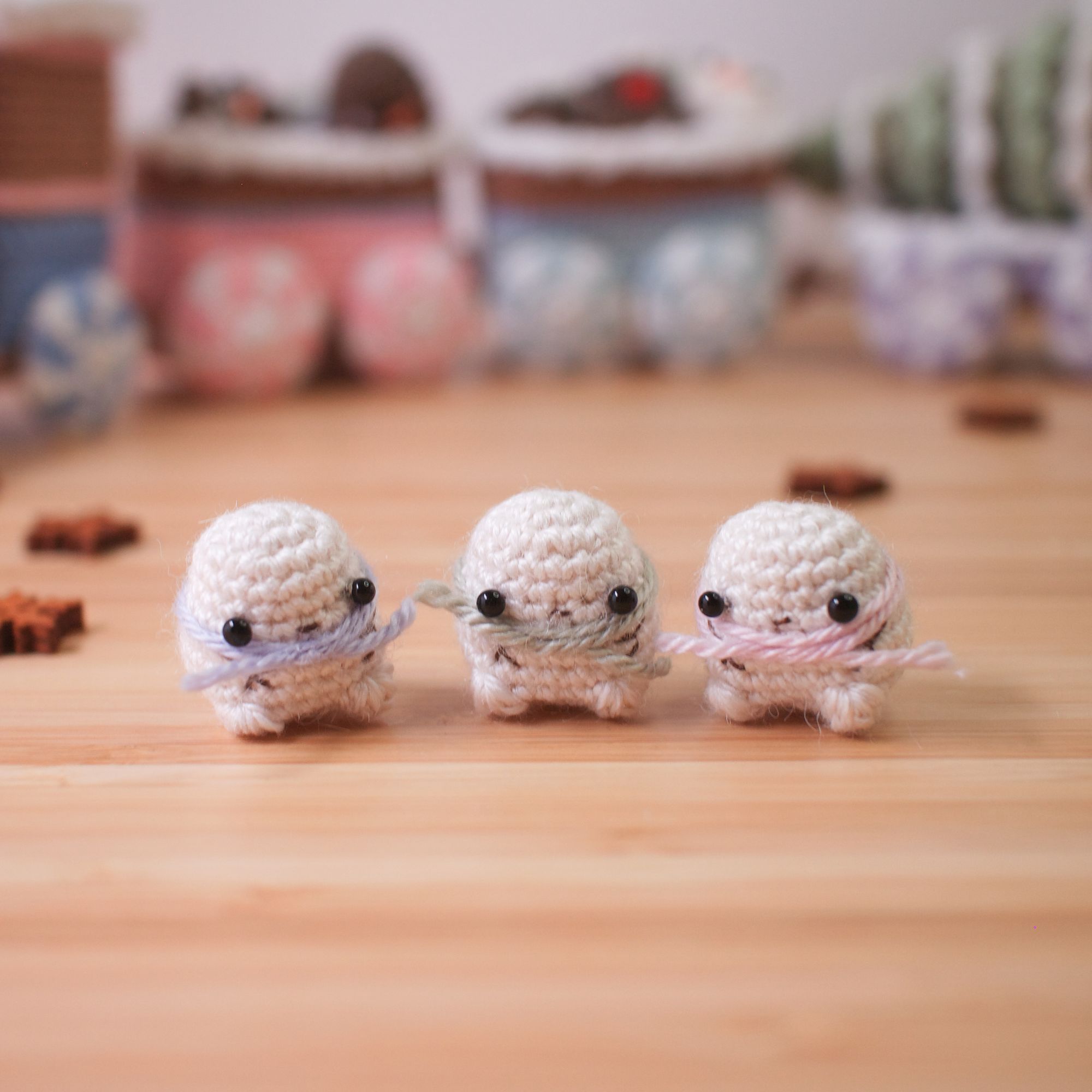 Mini Crochet Christmas Ornaments