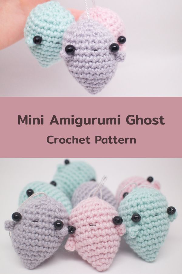 Mini Amigurumi Ghost Crochet Pattern