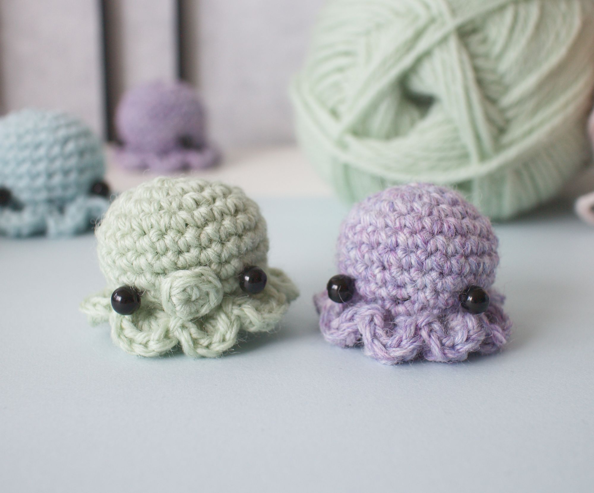 mini octopus amigurumi pattern