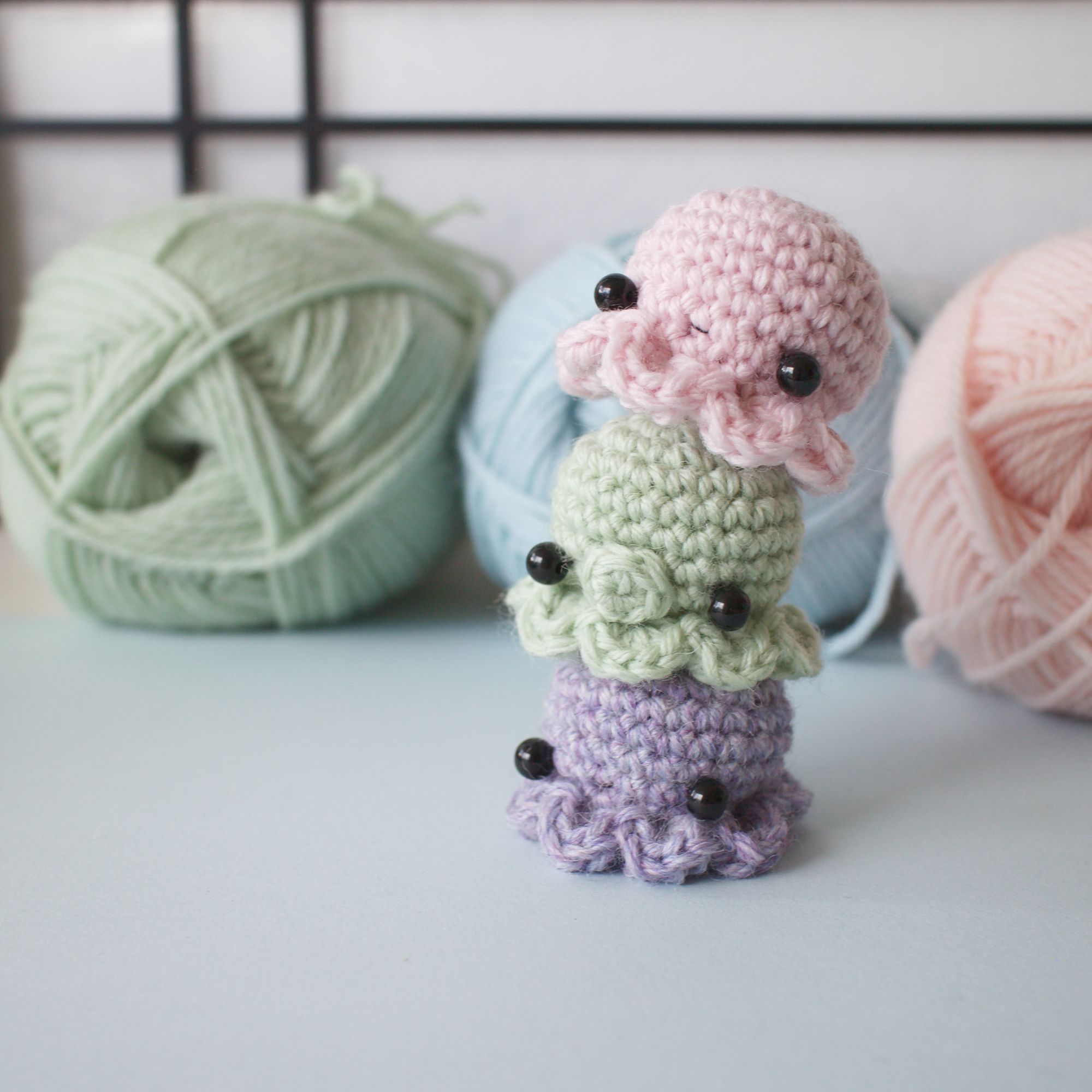 mini octopus amigurumi pattern