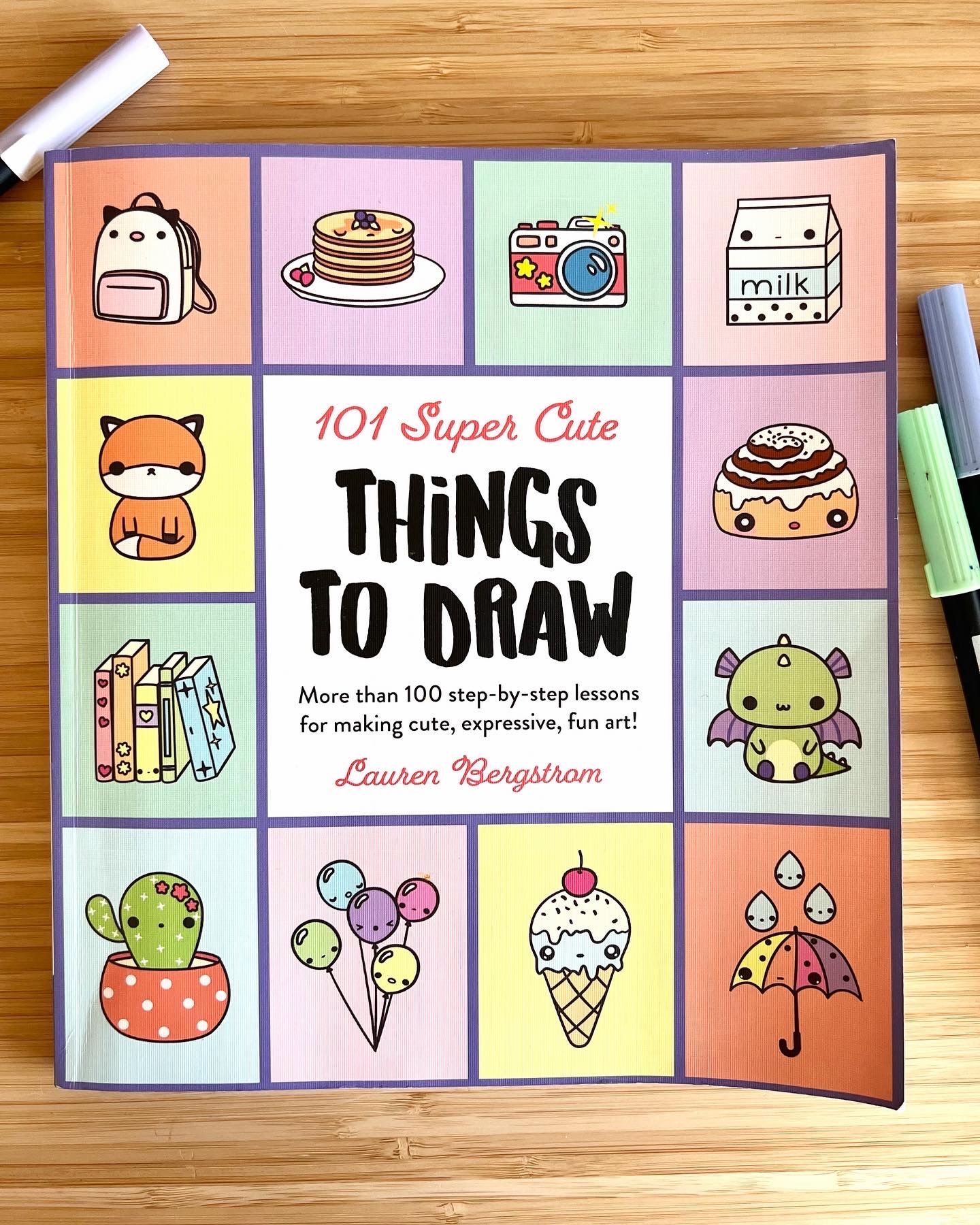 101 Super Cute Things to Draw Book