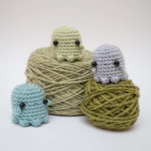 Mini Ghost Crochet Pattern