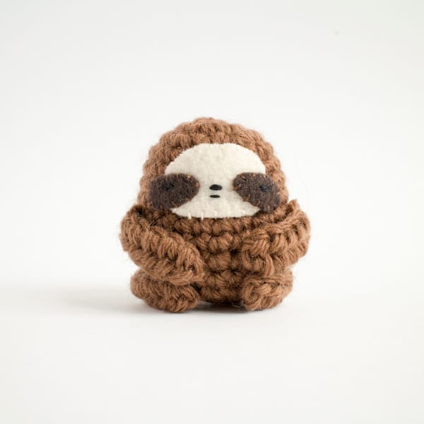 Amigurumi Sloth Free Crochet Pattern