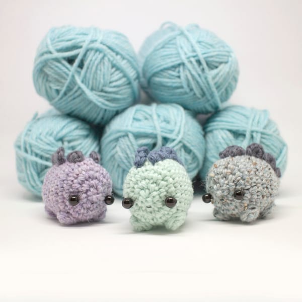 Mini Stegosaurus Crochet Pattern