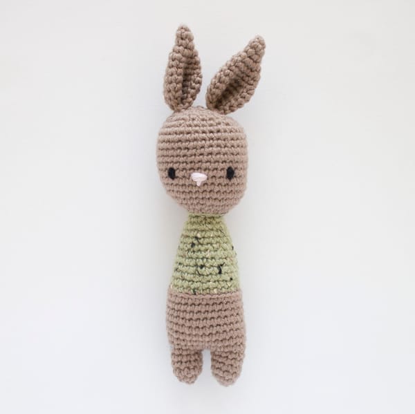 Amigurumi Bunny Rattle