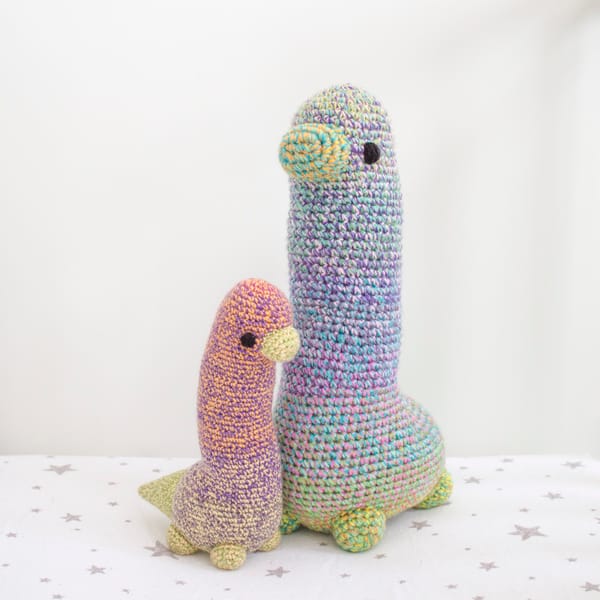 Amigurumi Dinosaur Free Crochet Pattern