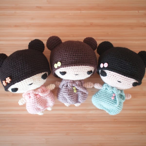 Amigurumi Móhu Doll - Free Crochet Pattern