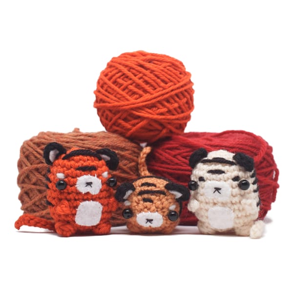 Grumpy Amigurumi Tiger Crochet Pattern