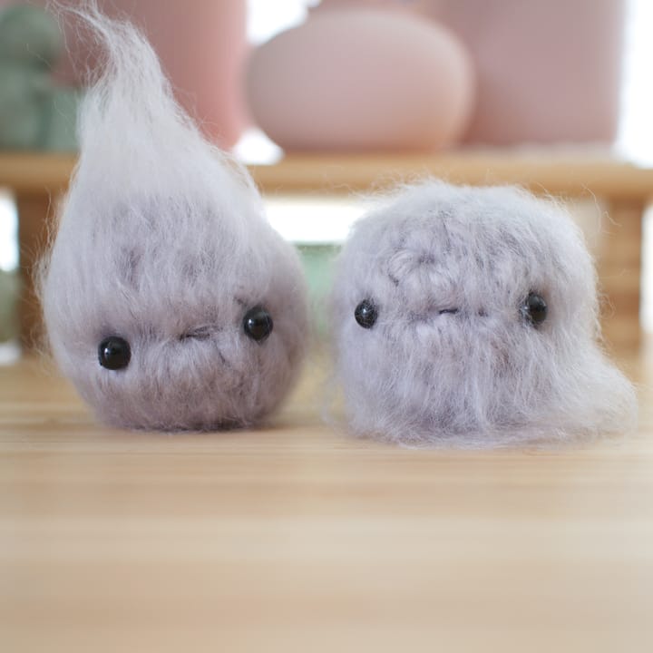 Fluffy Crochet Stress Ball Free Amigurumi Pattern