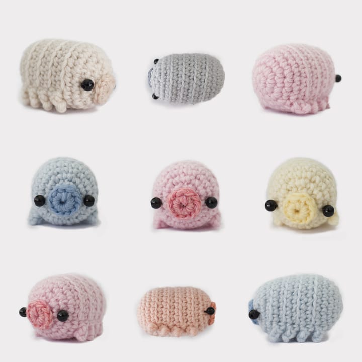 Crochet Tardigrade - free amigurumi pattern
